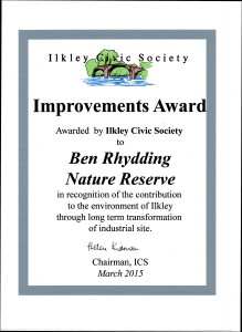 Ilkley Civic Society Award